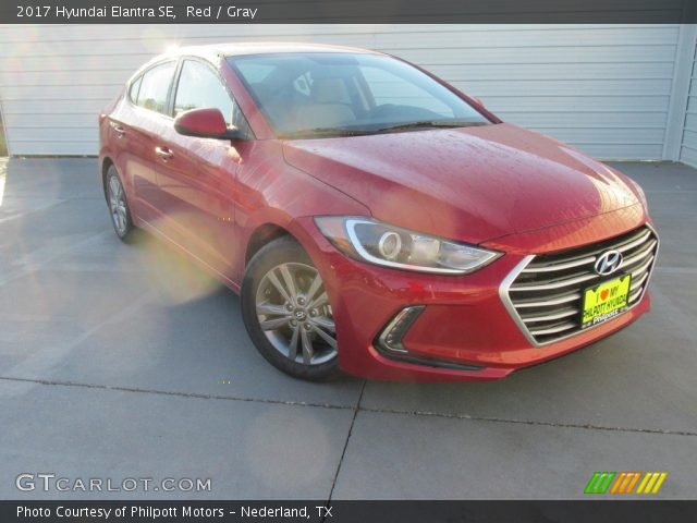 2017 Hyundai Elantra SE in Red