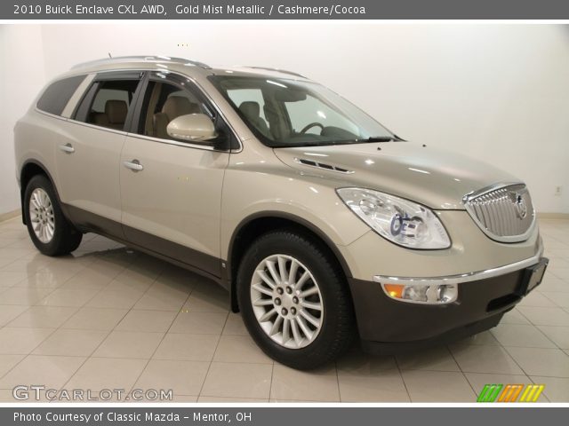 2010 Buick Enclave CXL AWD in Gold Mist Metallic