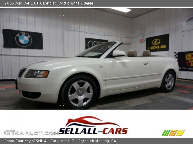 2005 Audi A4 1.8T Cabriolet in Arctic White
