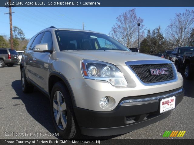 2012 GMC Acadia SLT in Gold Mist Metallic