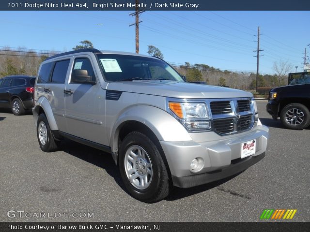 2011 Dodge Nitro Heat 4x4 in Bright Silver Metallic