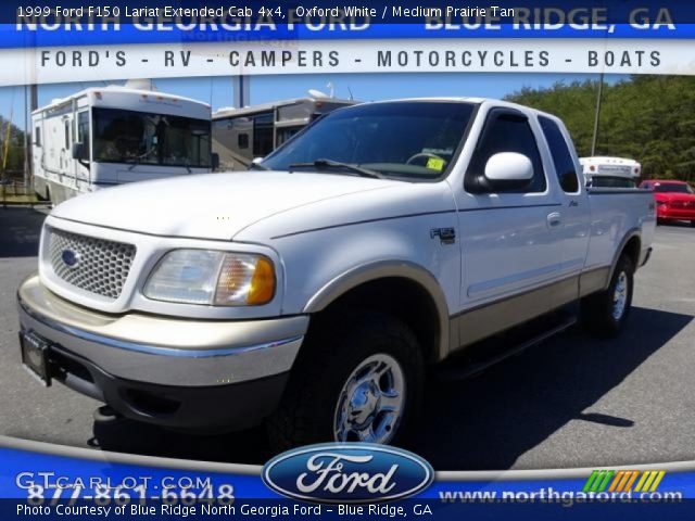 1999 Ford F150 Lariat Extended Cab 4x4 in Oxford White