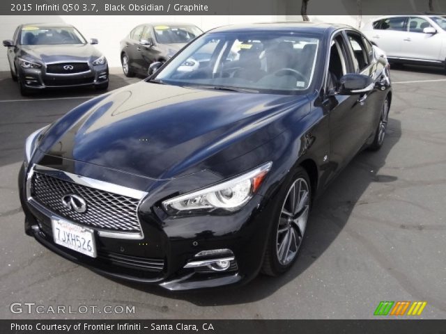 2015 Infiniti Q50 3.7 in Black Obsidian