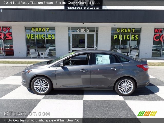 2014 Ford Focus Titanium Sedan in Sterling Gray
