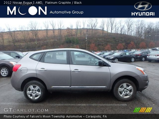 2012 Nissan Rogue S AWD in Platinum Graphite