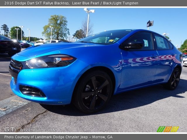 2016 Dodge Dart SXT Rallye Blacktop in Laser Blue Pearl