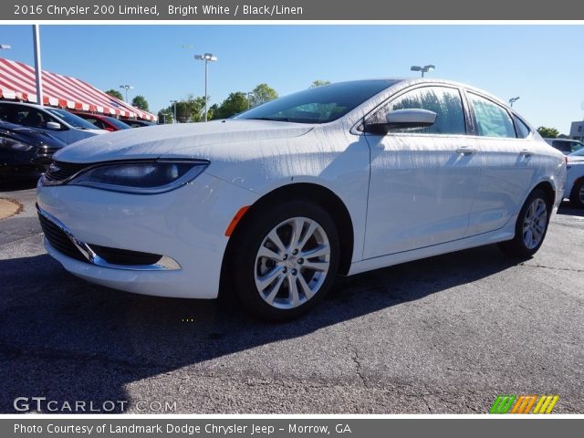 2016 Chrysler 200 Limited in Bright White