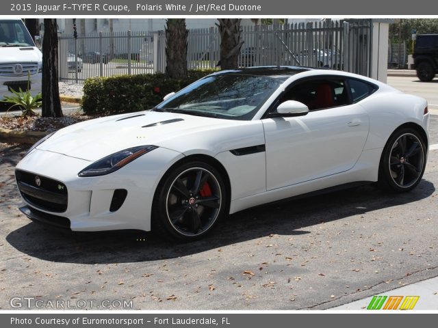 2015 Jaguar F-TYPE R Coupe in Polaris White