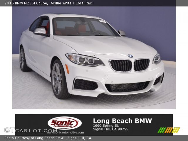 2016 BMW M235i Coupe in Alpine White