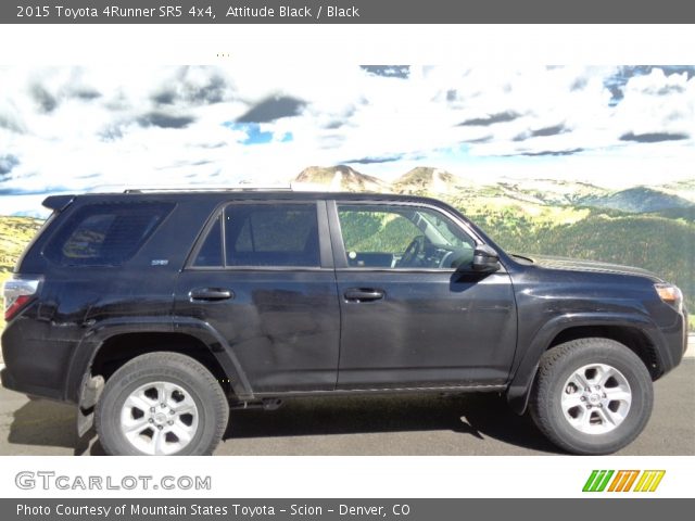 2015 Toyota 4Runner SR5 4x4 in Attitude Black