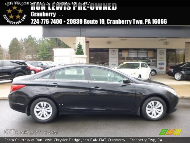 2012 Hyundai Sonata GLS in Midnight Black