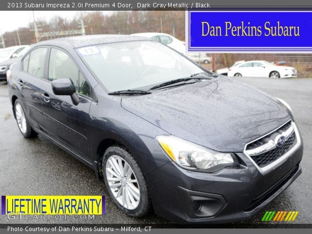 2013 Subaru Impreza 2.0i Premium 4 Door in Dark Gray Metallic