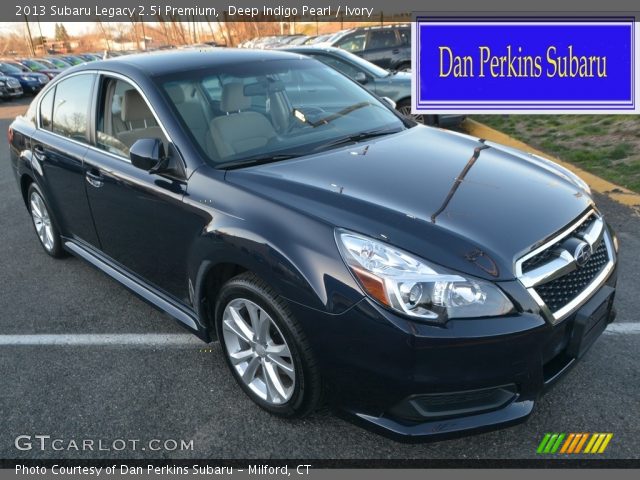 2013 Subaru Legacy 2.5i Premium in Deep Indigo Pearl