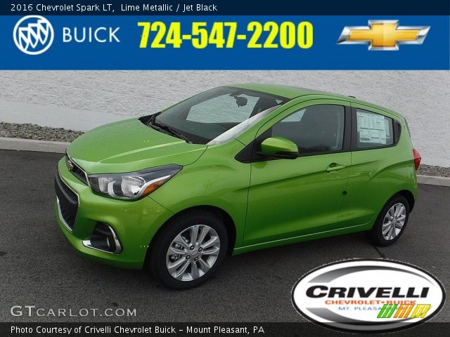 2016 Chevrolet Spark LT in Lime Metallic