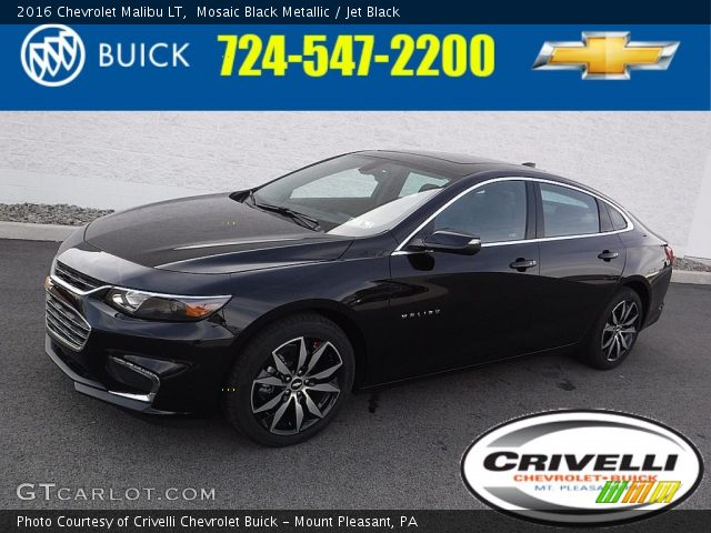 2016 Chevrolet Malibu LT in Mosaic Black Metallic