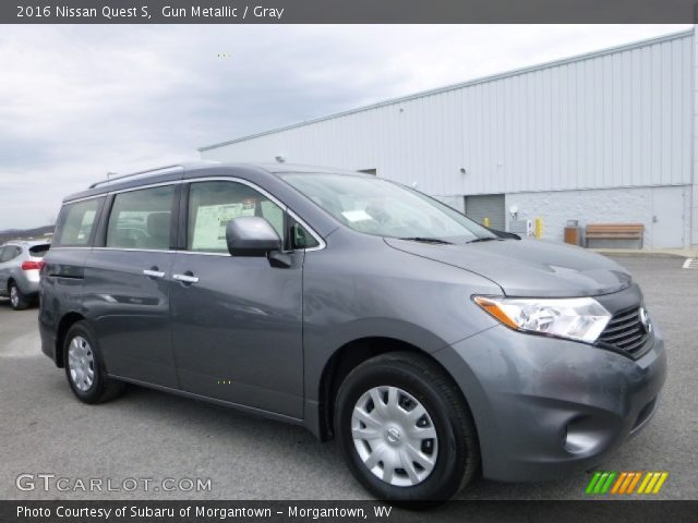 2016 Nissan Quest S in Gun Metallic