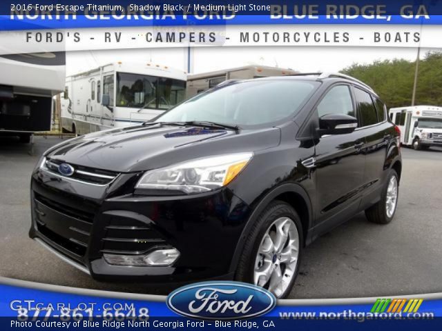2016 Ford Escape Titanium in Shadow Black