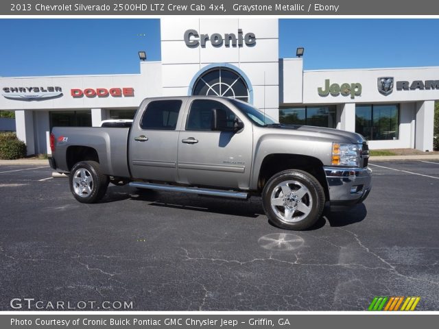 2013 Chevrolet Silverado 2500HD LTZ Crew Cab 4x4 in Graystone Metallic