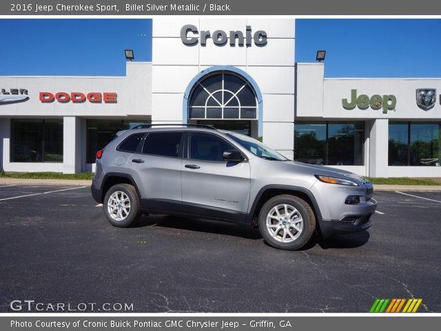 2016 Jeep Cherokee Sport in Billet Silver Metallic
