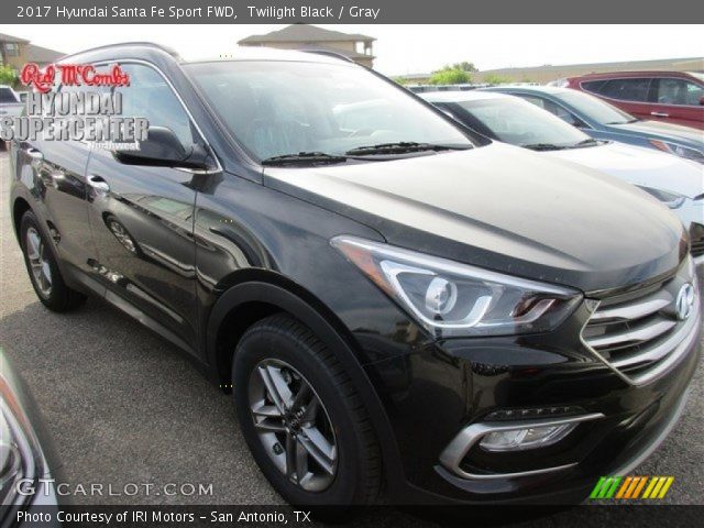 2017 Hyundai Santa Fe Sport FWD in Twilight Black