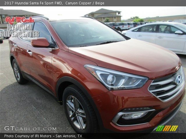 2017 Hyundai Santa Fe Sport FWD in Canyon Copper