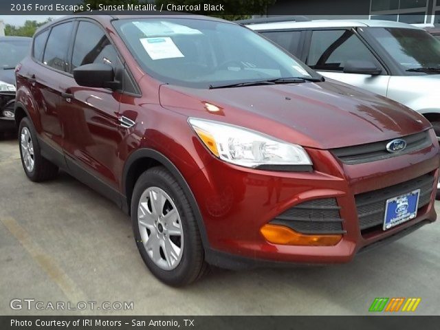 2016 Ford Escape S in Sunset Metallic