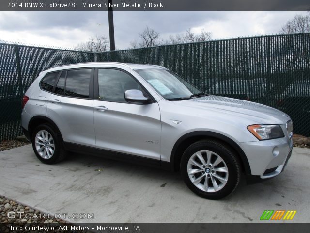 2014 BMW X3 xDrive28i in Mineral Silver Metallic