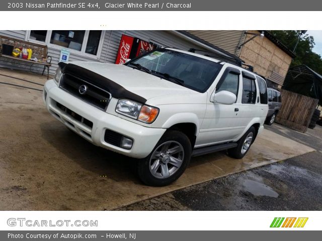 2003 Nissan Pathfinder SE 4x4 in Glacier White Pearl