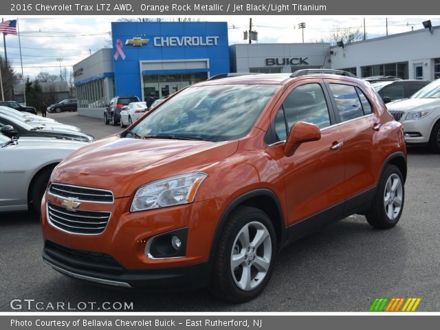 2016 Chevrolet Trax LTZ AWD in Orange Rock Metallic