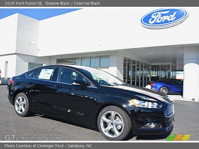 2016 Ford Fusion SE in Shadow Black