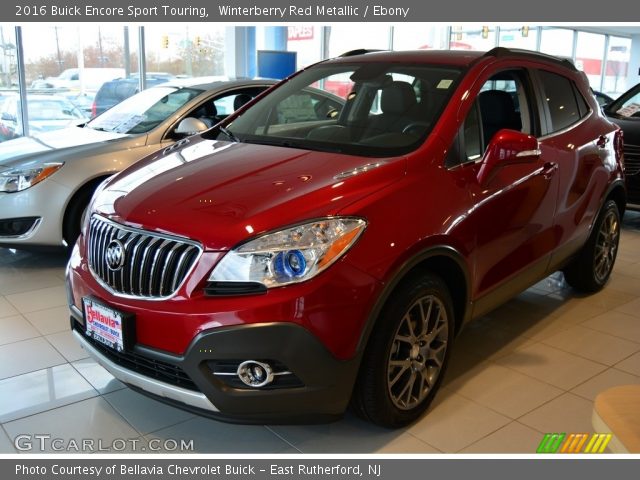 2016 Buick Encore Sport Touring in Winterberry Red Metallic