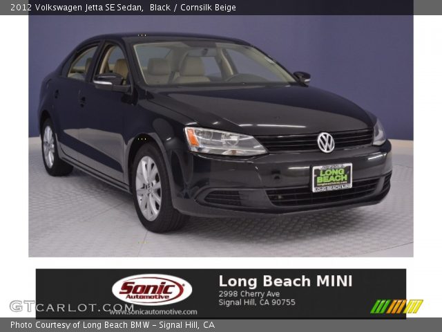 2012 Volkswagen Jetta SE Sedan in Black
