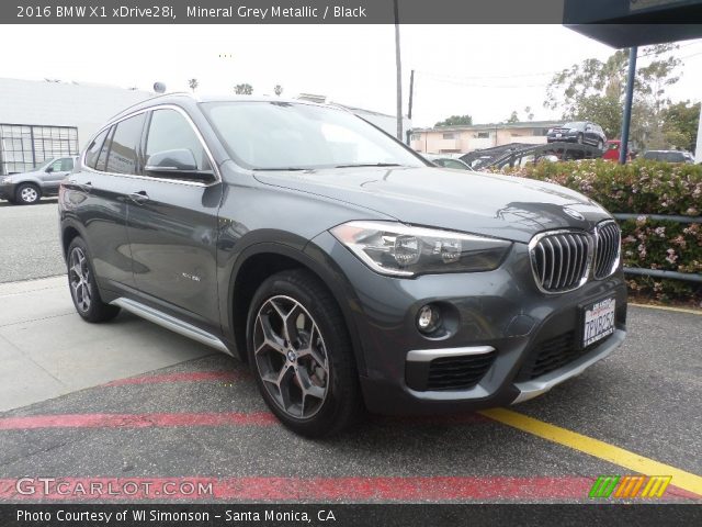 2016 BMW X1 xDrive28i in Mineral Grey Metallic