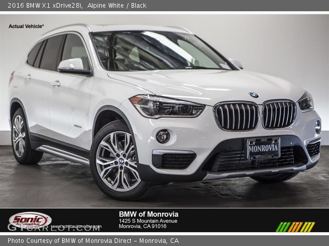 2016 BMW X1 xDrive28i in Alpine White