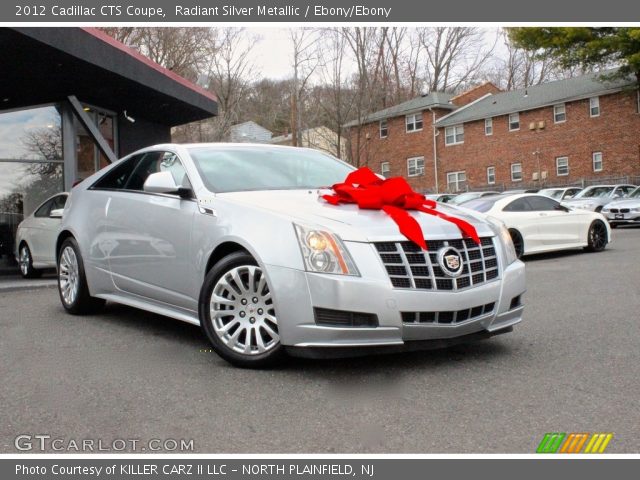 2012 Cadillac CTS Coupe in Radiant Silver Metallic