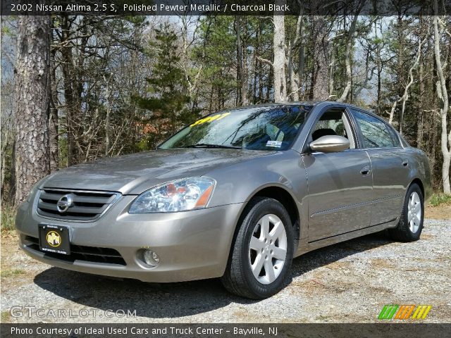 2002 Nissan Altima 2.5 S in Polished Pewter Metallic