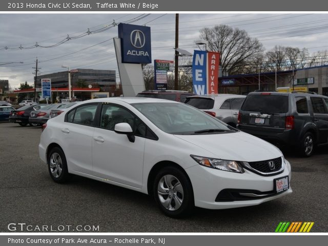 2013 Honda Civic LX Sedan in Taffeta White