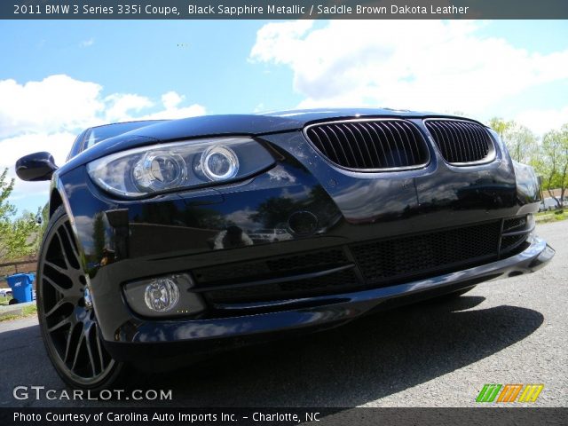 2011 BMW 3 Series 335i Coupe in Black Sapphire Metallic