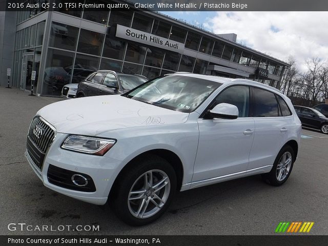 2016 Audi Q5 2.0 TFSI Premium quattro in Glacier White Metallic