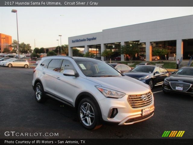 2017 Hyundai Santa Fe Ultimate in Circuit Silver