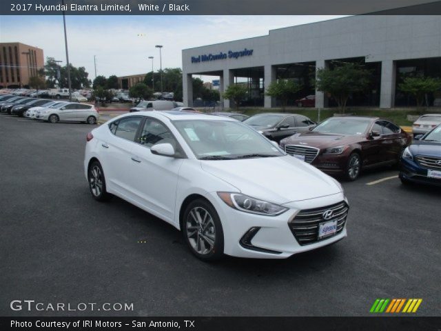 2017 Hyundai Elantra Limited in White