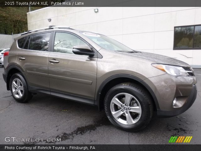 2015 Toyota RAV4 XLE in Pyrite Mica