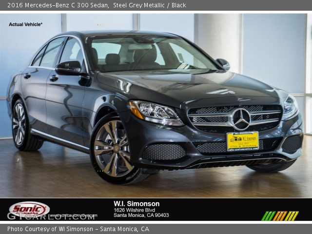 2016 Mercedes-Benz C 300 Sedan in Steel Grey Metallic