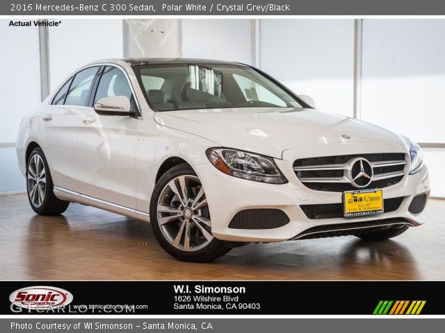 2016 Mercedes-Benz C 300 Sedan in Polar White