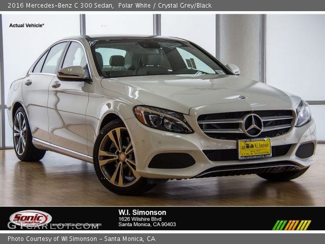 2016 Mercedes-Benz C 300 Sedan in Polar White