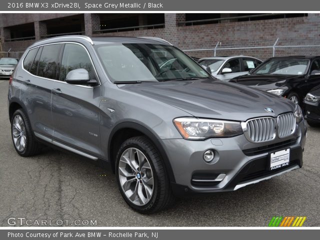 2016 BMW X3 xDrive28i in Space Grey Metallic