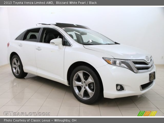 2013 Toyota Venza Limited AWD in Blizzard White Pearl