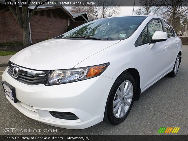 2012 Honda Civic EX-L Sedan in Taffeta White