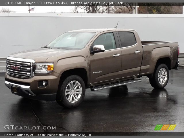 2016 GMC Canyon SLT Crew Cab 4x4 in Bronze Alloy Metallic