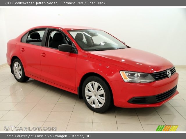 2013 Volkswagen Jetta S Sedan in Tornado Red